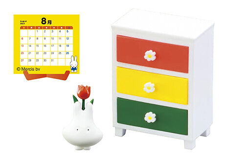 Miffy Room -Miffy no iru Seikatsu- (6), Miniature [4521121207476] (Okiniiri no Interior), Miffy, Re-Ment, Trading, 4521121207476