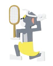 Tom ("Tennis Nante Rakudane" Doa ni Hasamareta Tom), Tom And Jerry, Sunny Side Up, 7-Eleven, Ito-Yokado, Trading, 4560256183217