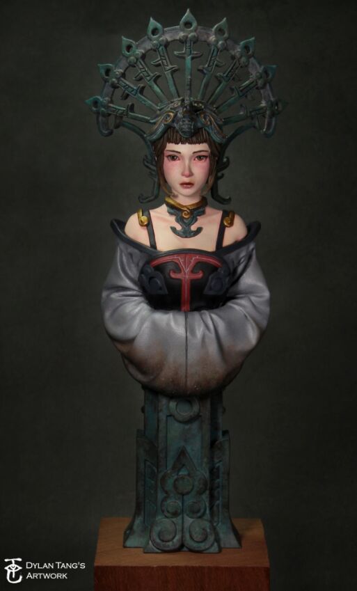 Princess Sanxing-Phoenix, Original, Dylan Tang's Artwork, Garage Kit