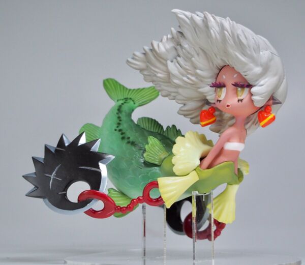 Black Bass Ningyo-chan, Original, Buhin To Shako, Garage Kit