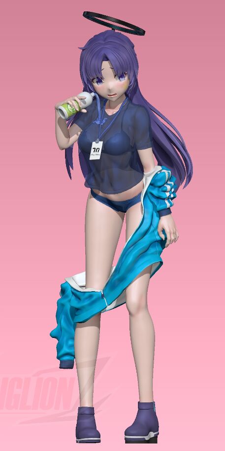 Hayase Yuuka (Taisoufuku), Blue Archive, Desiglion, Garage Kit