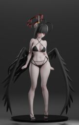 Kensaki Tsurugi (Mizugi), Blue Archive, Eyedea, Garage Kit, 1/7