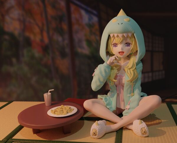 Tsunomaki Watame (Dinosaur Costume), Hololive, Soto Satojin, Garage Kit