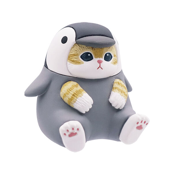Sitting Mofusand Sea Creatures Nyan [240731] (penguin), Mofusand, Kitan Club, Trading