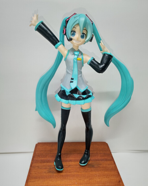Hatsune Miku, Vocaloid, Samantrio, Garage Kit, 1/9