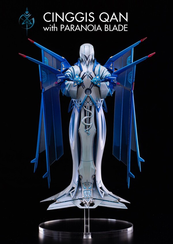 Cinggis Qan With Paranoia Blade, Original, Hi-raging-2629, Garage Kit