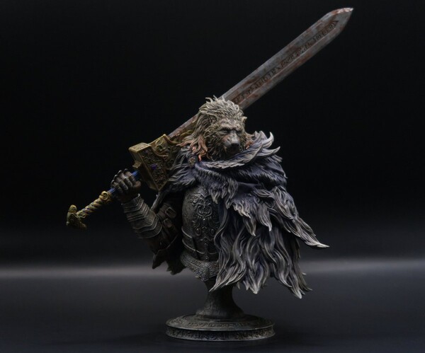 Han-Ookami No Blaidd, Elden Ring, MAD Skulpt, Garage Kit