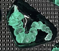Iwark (Clear Green), Pocket Monsters, Bandai, Trading, 4902425558394