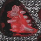 Nidoqueen (Clear Red), Pocket Monsters, Bandai, Trading, 4902425558387