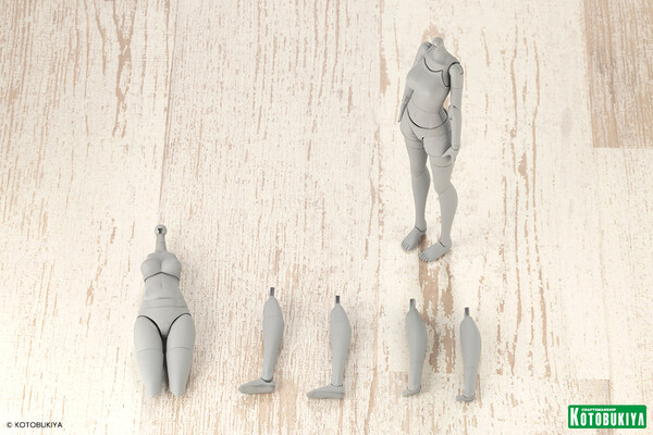 Dress Up Body 【M】, Kotobukiya, Model Kit, 1/10