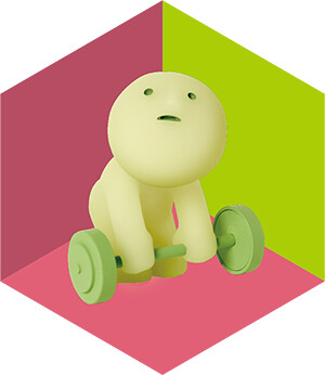Smiski (SMISKI Dumbbell), Smiski, Dreams, Trading, 4542202664261