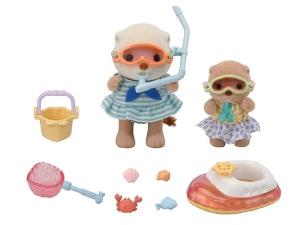 Rakko No Kyoudai -Umi Asobi Set-, Sylvanian Families, Epoch, Accessories