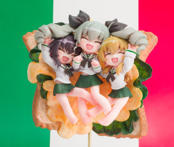Anchovy, Carpaccio, Pepperoni, Girls Und Panzer, Arinu To Sai No Kousakubeya, Garage Kit