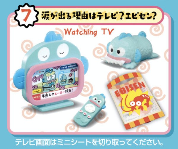 Hangyodon, Sanrio Characters, Re-Ment, Trading