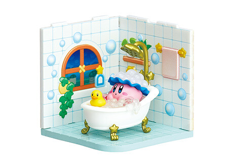 Kirby (Yuttari Bathroom), Hoshi No Kirby, Re-Ment, Trading, 4521121207896