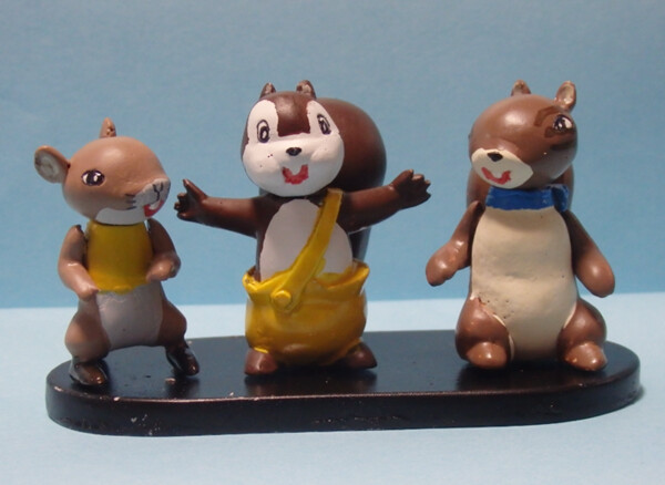 Chatara, Chip, Danny, Yama Nezumi Rocky Chuck, Kedamono Koubou, Garage Kit