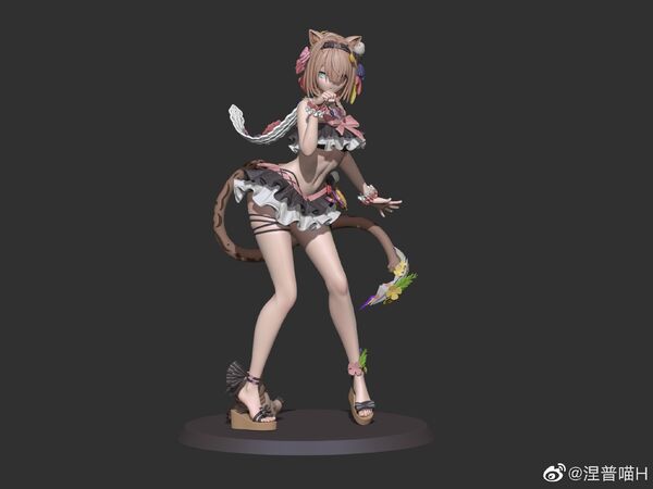 Pardofelis (Midsummer Collector), Honkai Impact 3rd, Jiu Wei Mao Ren Xing Gong Fang, Garage Kit