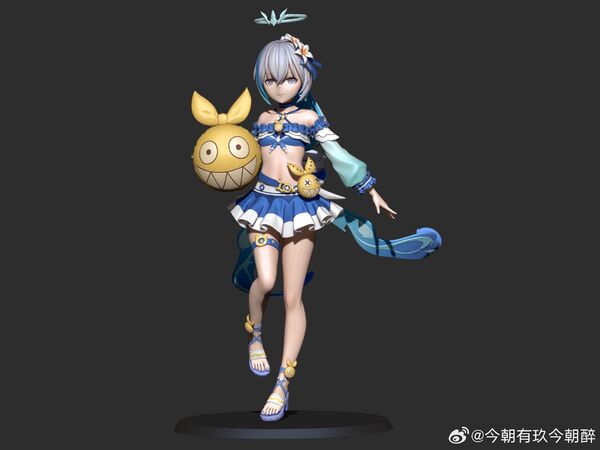 Bronya Zaychik (Seaside Vibes), Honkai Impact 3rd, Jiu Wei Mao Ren Xing Gong Fang, Garage Kit