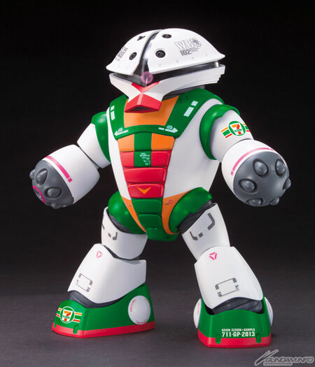 MSM-04 Acguy (7-Eleven Color), Kidou Senshi Gundam, Bandai, 7-Eleven, Model Kit, 1/144