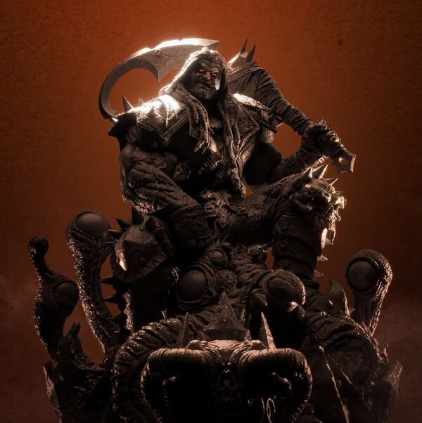 Batman Who Frags, Dark Nights: Death Metal, Prime 1 Studio, Pre-Painted