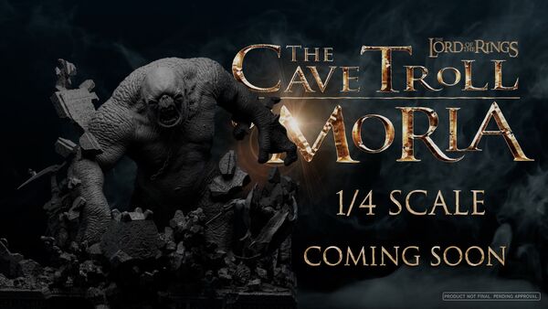 Cave Troll, The Lord Of The Rings: The Fellowship Of The Ring, Prime 1 Studio, Pre-Painted, 1/4