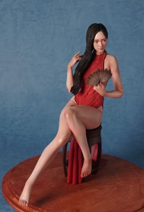 Odoriko (Seated Chinese Girl), Original, Studio HeyaP, Garage Kit, 1/6