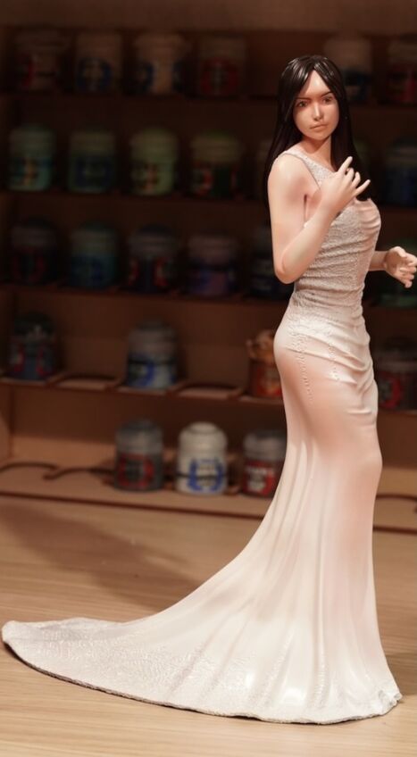 Futsuu No OL (Wedding Dress (Office Lady in a Wedding Dress)), Original, Studio HeyaP, Garage Kit, 1/6