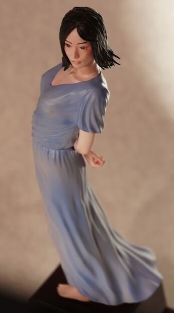 Kaze Ni Fukareru Shoujo (Innocence), Original, Studio HeyaP, Garage Kit, 1/8