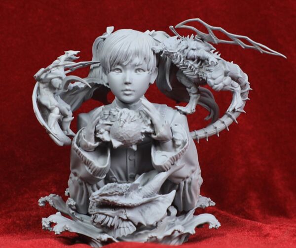 Bajiris, King Of Mons, Scylla, Ultraman Tiga & Ultraman Dyna & Ultraman Gaia: Battle In Hyperspace, God Dragon, Garage Kit