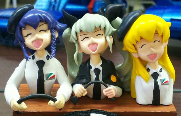 Anchovy, Carpaccio, Pepperoni, Girls Und Panzer Kore Ga Hontou No Anzio-sen Desu!, Machizou Corporation, Garage Kit