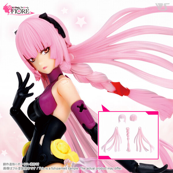 Rose Sharpness Hair Set, Volks, Accessories