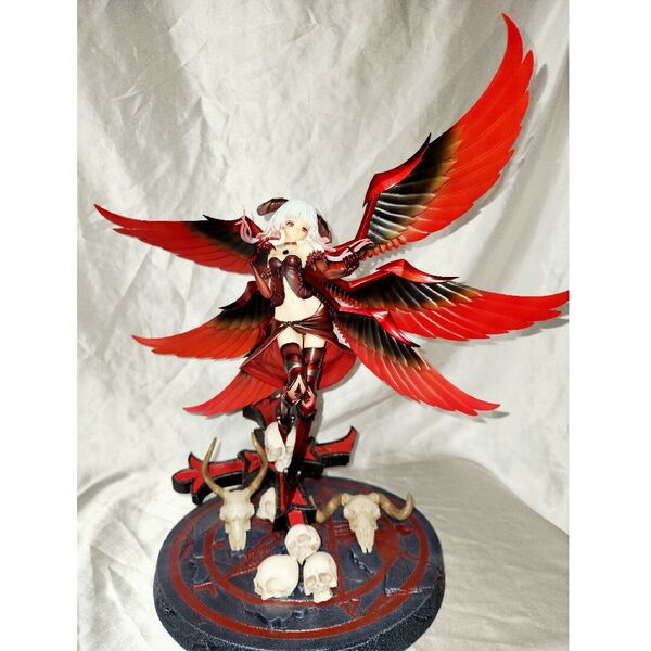 Nanatsu No Maou-sama Datenshi Lucifer (Red), Original, Kaitendoh, Pre-Painted, 1/5