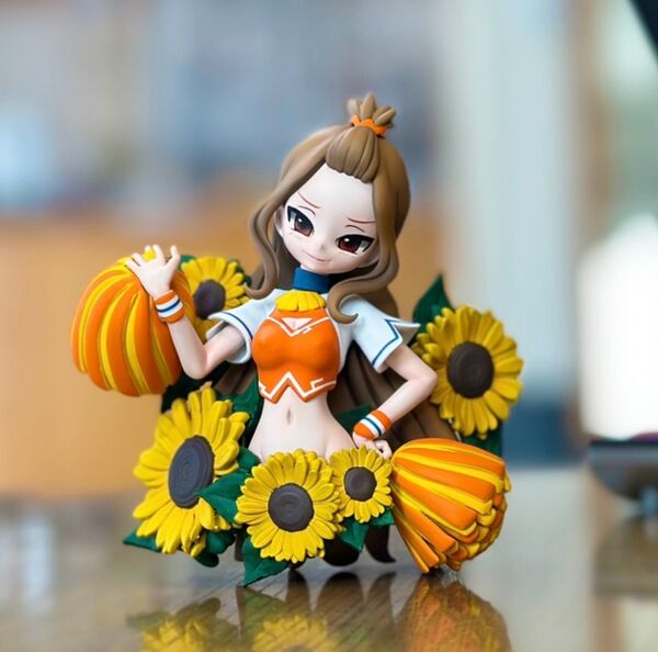 Cheerleader (Parts Division), Original, Skyclayman, Garage Kit