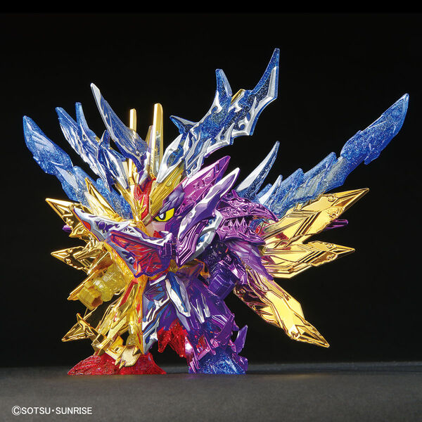 Superior Formula Final Dragon (Clear Color), SD Gundam World Heroes The Legend Of Dragon Knight, Bandai Spirits, Model Kit