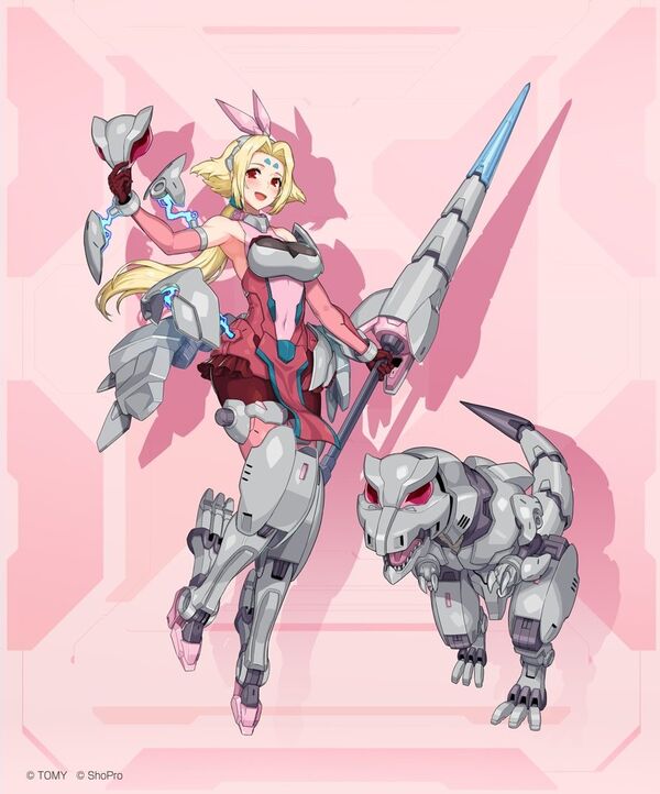 Fina Elisi Linette, Sieg, Zoids, Kotobukiya, Model Kit, 1/10