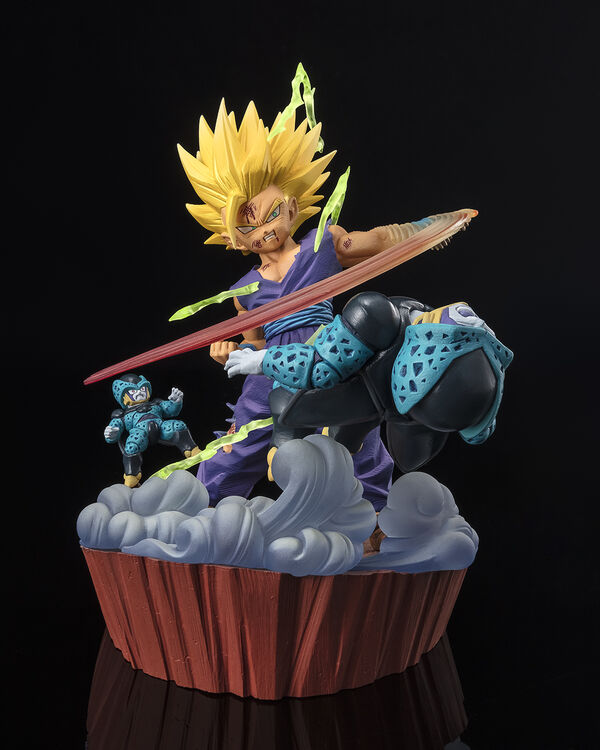 Cell Jr., Son Gohan SSJ2 (Anger Exploding Into Power!!), Dragon Ball Z, Bandai Spirits, Pre-Painted, 4573102666574