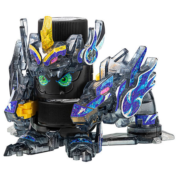 Ryushin Buren Dragon (Fujin Black (Glitter Sticker )), Cap Kakumei Bottleman, Takara Tomy, Action/Dolls, 4904810167730