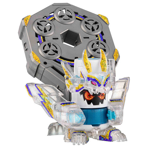 Ryushin Buren Dragon (Raijing Milk (Glitter Sticker )), Cap Kakumei Bottleman, Takara Tomy, Action/Dolls, 4904810167730