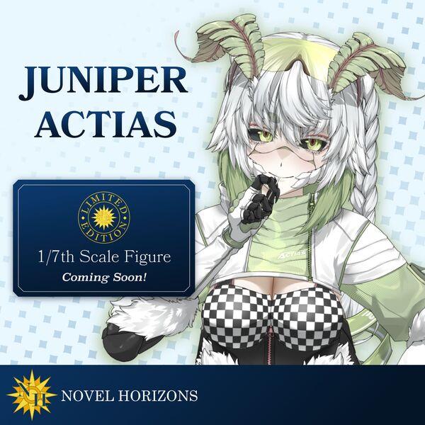 Juniper Actias, Juniper Actias, Novel Horizons, Pre-Painted, 1/7