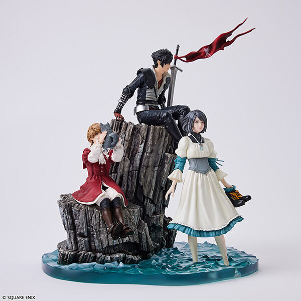 Clive Rosfield, Jill Warrick, Joshua Rosfield, Torgal, Final Fantasy XVI, Square Enix, Pre-Painted, 4988601383448