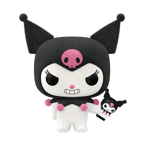 Kuromi (Flocked Chase), Sanrio Characters, Funko Toys, Pre-Painted