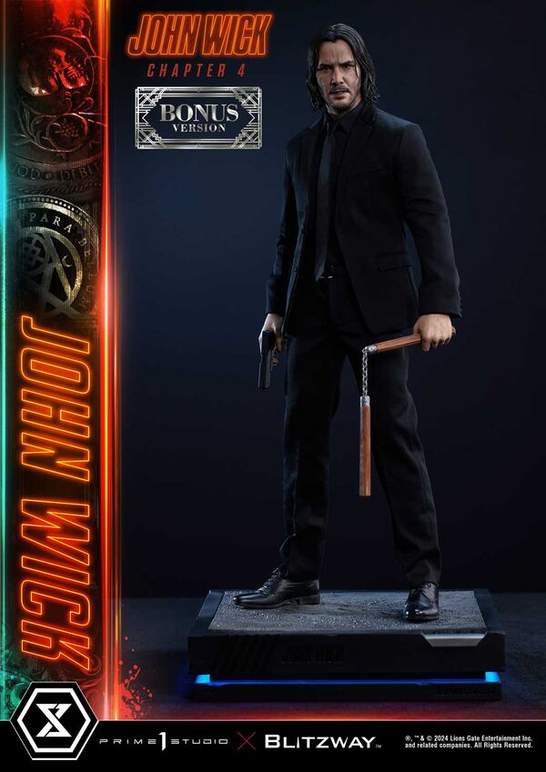 John Wick (DX Bonus), John Wick: Chapter 4, Blitzway, Prime 1 Studio, Pre-Painted, 1/4, 4580708049649