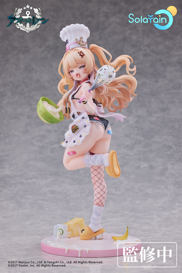 Bache, Azur Lane, Solarain, Pre-Painted, 1/7