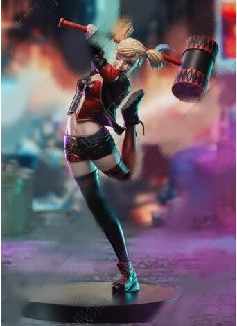 Harley Quinn, Batman, SEGA, Pre-Painted