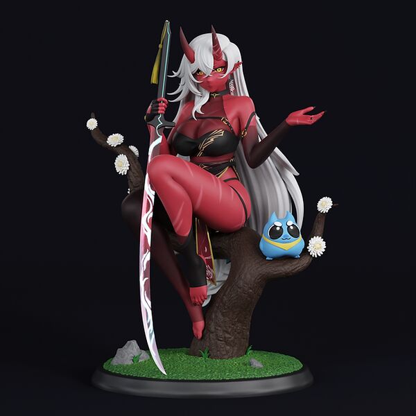 Akumi, Onifan, Yoclesh, Novel Horizons, Pre-Painted, 1/7