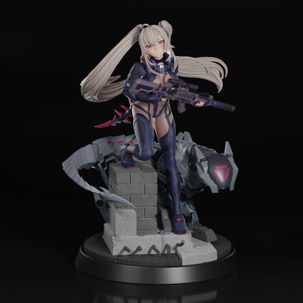 Cerberus, Saruei, Saruei, Novel Horizons, Pre-Painted, 1/7