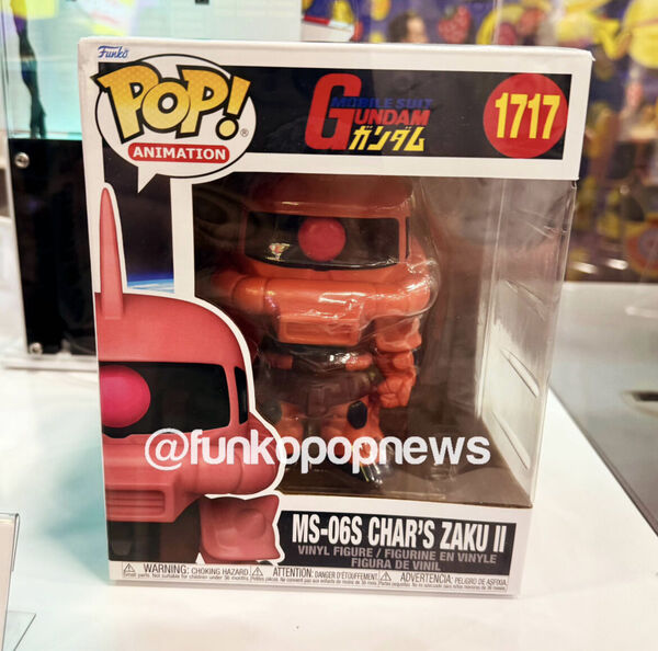 Char Aznable's MS-06S Zaku II Commander Type, Kidou Senshi Gundam, Funko Toys, Pre-Painted