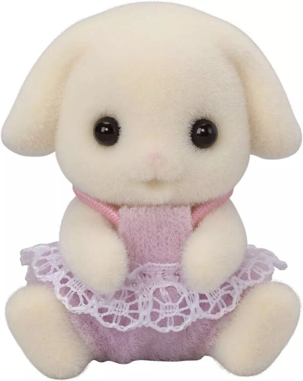 Sylvanian Families - Flora Rabbit Twins (U-104) - Viola Flora, Sylvanian Families, Epoch, Action/Dolls