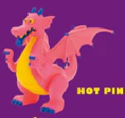 THE DRAGON (HOT PINK), Original, Ken Elephant, Action/Dolls
