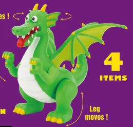 THE DRAGON (GREEN), Original, Ken Elephant, Action/Dolls